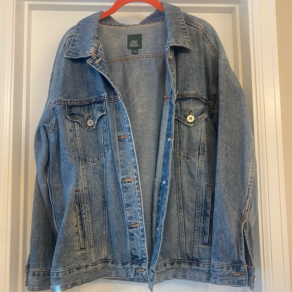 Oversized Denim Jacket